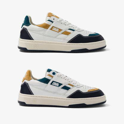 Sneakers "Metal Majesty": La Fusión Retro-Sportswear y el Confort Supremo